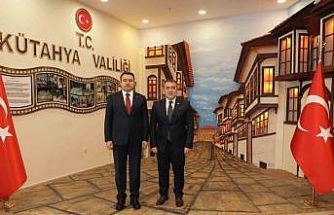 Vali Faik Oktay Sözer ikili temaslarda bulundu