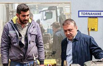 Vali Sözer Gülümbe Şantiyesi’nde incelemelerde bulundu