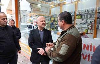 Vali Varol’dan esnafa ziyaret