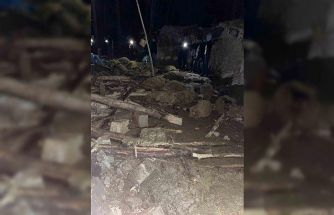 Van’da ahır çöktü: 56 küçükbaş hayvan telef oldu