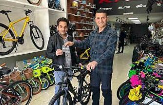 Van’da bahar mevsimi bisiklet sektörünü hareketlendirdi
