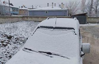 Van’da nisan ayında her yer beyaza büründü