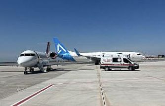 Vanlı iki çocuk için ambulans uçak havalandı