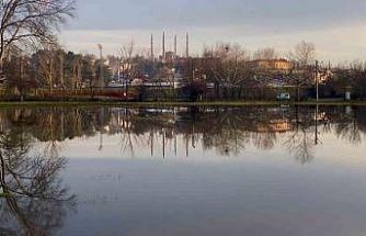 Yağışlar Tunca Nehri’ni coşturfu: Debi 3 günde 3 kat arttı