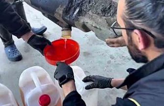 Yakıt deposunda 48 kilo sıvı metamfetamin ele geçirildi