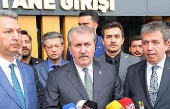 Yaralı öğrencileri ziyaret eden BBP lideri Destici’den ’aile’ vurgusu