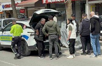 Yaya geçidinde aracın çarptığı öğrenci hastanelik oldu