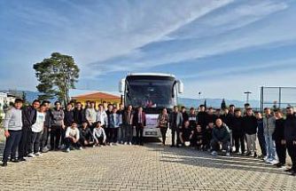 Yenipazarlı öğrenciler Çanakkale’ye uğurlandı