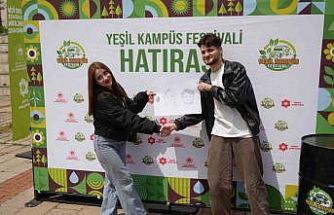 Yeşil Kampüs Festivali: Öğrenciler hem eğlendi hem bilinçlendi