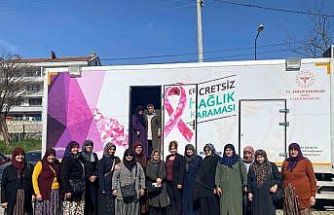 Yığılca’da kanser taraması vatandaşın ayağına geldi