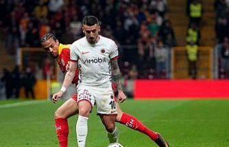 Ziraat Türkiye Kupası: Galatasaray: 0 - Gençlerbirliği: 0 (İlk yarı)
