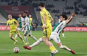 Ziraat Türkiye Kupası: Konyaspor: 0 - Fenerbahçe: 0 (İlk yarı)