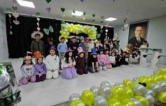 Zonguldak’ta miniklerden renkli mesaj, şapkalarıyla empati vurgusu yaptılar