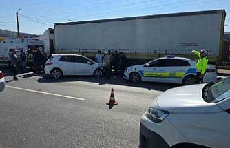 Zonguldak’ta trafik kazası 1 yaralı
