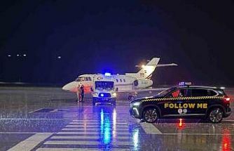 Ambulans uçak 10 aylık bebek için Şırnak’tan Ankara’ya havalandı