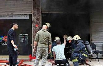 Antalya’da sünger dolu depoda  korkutan yangın