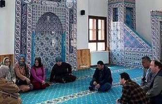 Bayburt’ta engelli vatandaşlar camide buluştu