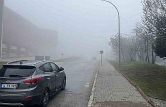 Bolu’da sis görüş mesafesini düşürdü