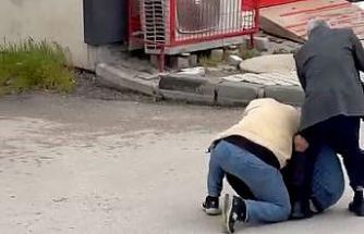 Bolu’da sokak ortasında kavga