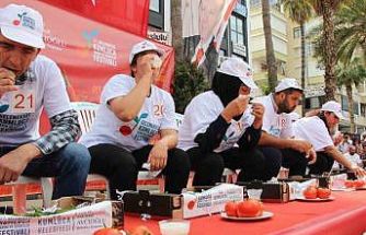 En acı yarışmada altın için mücadele ettiler