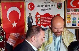 "Fenerbahçe taraftarı Bilal Erdoğan’a Aydın’da madalyalı sarı kanarya sürprizi