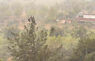Kahramanmaraş’ta gök gürültü sağanak yagış etkili oldu