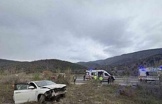 Kastamonu’da su kanalına düşen otomobildeki 4 kişi yaralandı