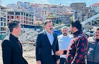 Lavuar Alanında çalışmalar başladı