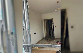 Mutfak tüpü bomba gibi patladı