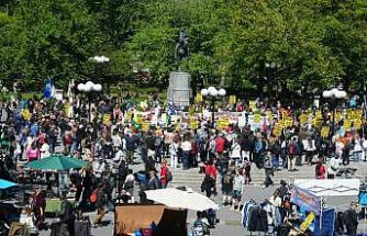 New York’ta 1 Mayıs yürüyüşü