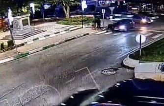Otomobilin yayaya çarpma anı güvenlik kamerasında: 1 ölü