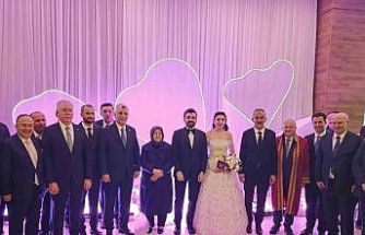 Siyaset, bürokrasi ve iş dünyası düğünde buluştu