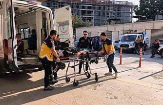 Ampul değiştirmek isterken hastanelik oldu