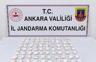 Ankara’da uyuşturucu operasyonu: 1 kilogram metamfetatin ele geçirildi