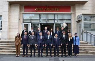 Çine Adliyesi’nde incelemelerde bulundular