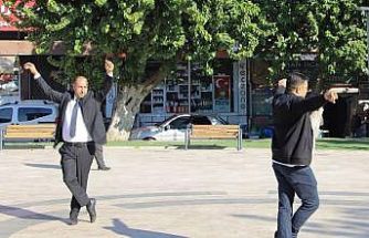 Köşk’te Muhtarlar zeybek oyanayıp günlerini kutladı