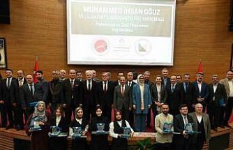 Muhammed İhsan Oğuz 7. İlahiyat Lisansüstü Tez Yarışması’nda ödüller sahiplerini buldu