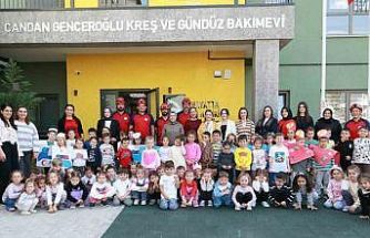 Osmangazi’de kreş öğrencileri afetlere karşı bilinçlendirildi