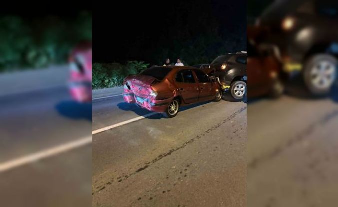 Rize’de zincirleme kaza: 5 yaralı