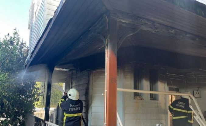 Arsuz’da korkutan yangın