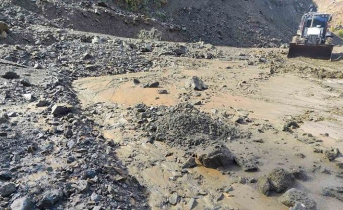 Batman’da heyelanın izleri siliniyor