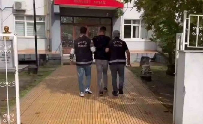 Erzin’de hapis cezası ile aranan hırsızlık şüphelisi yakalandı