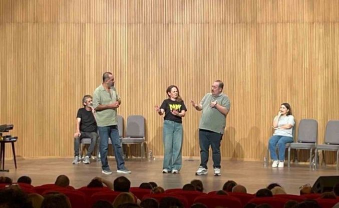 Uludağ’da doğaçlama tiyatro rüzgârı