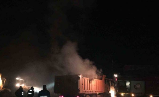 Başkale’de samanlıkta korkutan yangın