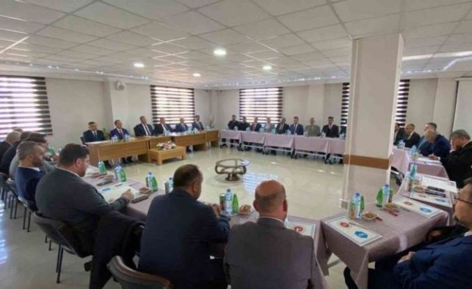 Bozkır’da müftüler çalışmaları değerlendirdi