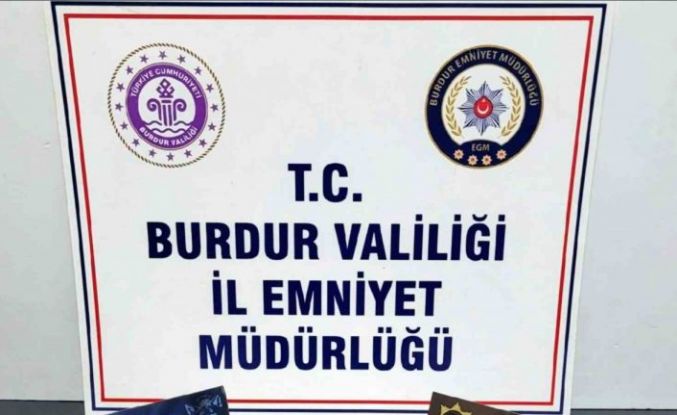 Burdur’da uyuşturucu operasyonu