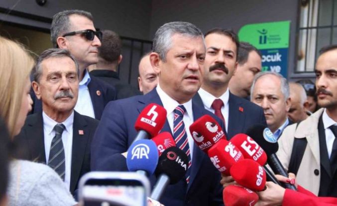 CHP Genel Başkanı Özel hakkında açılan soruşturma ile ilgili konuştu: "Ben ortaya söylemişim, üstüne alınana bak"