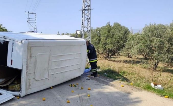 Defne’de trafik kazası: 2 yaralı