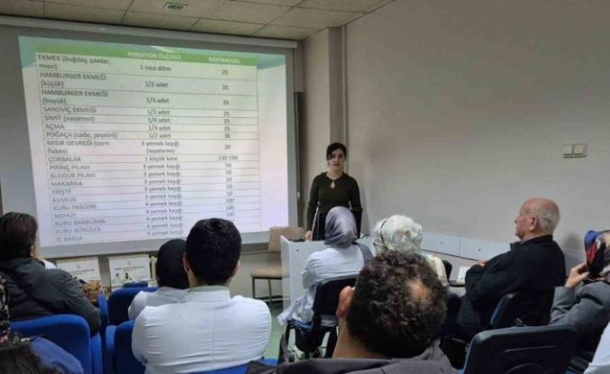 Hastanede diyabet okulu