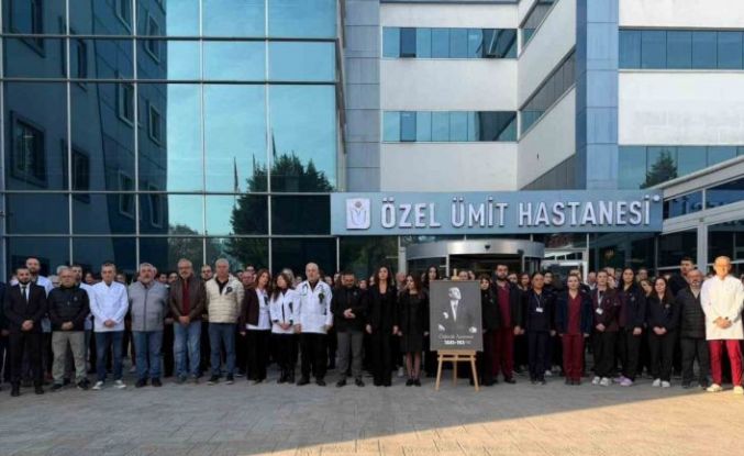 Özel Ümit’te Atatürk 87’nci ölüm yıldönümünde anıldı